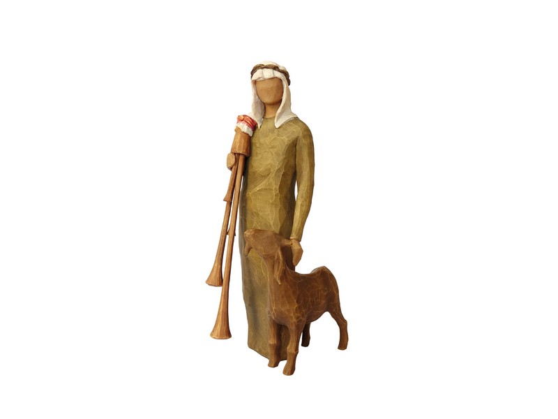 Dudelsackspieler, Willow Tree-Figuren, H: ca. max. 23 cm